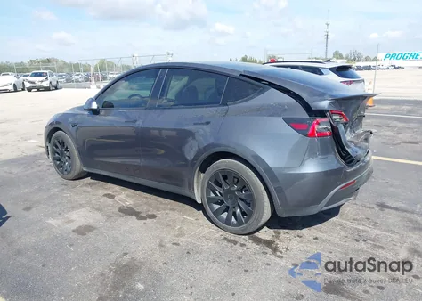 2020 Tesla Model Y Long Range Dual Motor All-Wheel Drive z USA, uszkodzony, nr VIN 5YJYGDEE6LF040308
